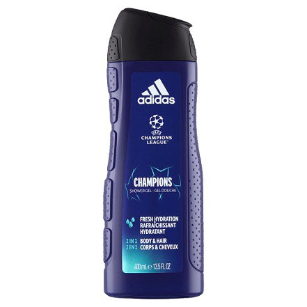 Adidas spg. 400ml Champion League m | Toaletní mycí prostředky - Sprchové gely - Pánské